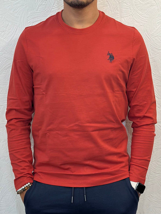 T-SHIRT M.LUNGA " JOEL 168003" RUGGINE