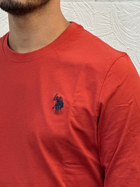 T-SHIRT M.LUNGA " JOEL 168003" RUGGINE