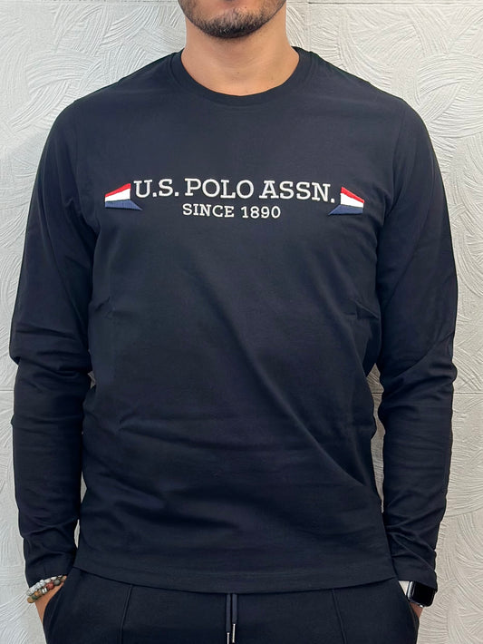 T-SHIRT M.LUNGA " JOEL 168004" NERO