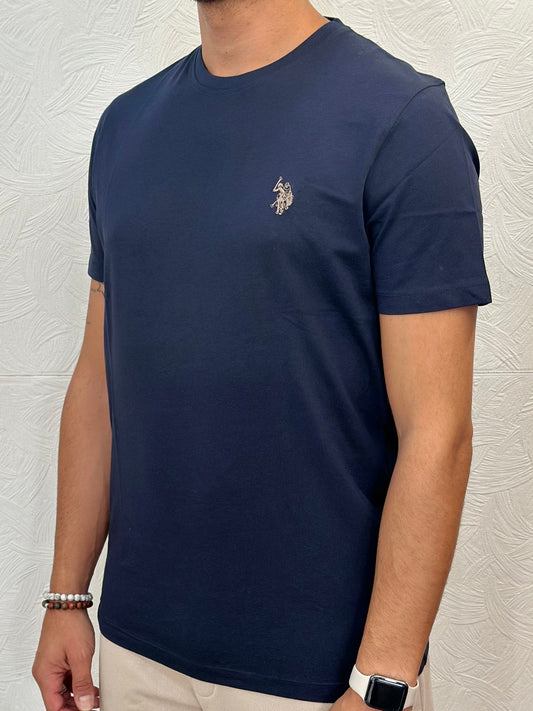 T-SHIRT M.CORTA " LUCA 154008" NAVY