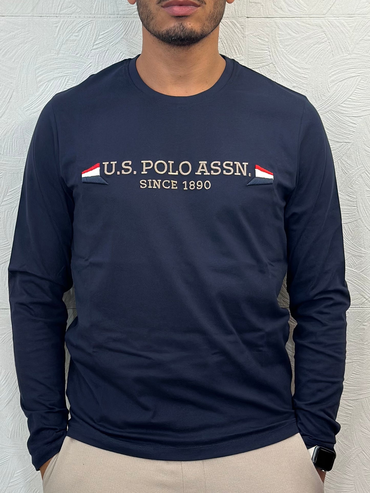 T-SHIRT M.LUNGA " JOEL 168004" NAVY