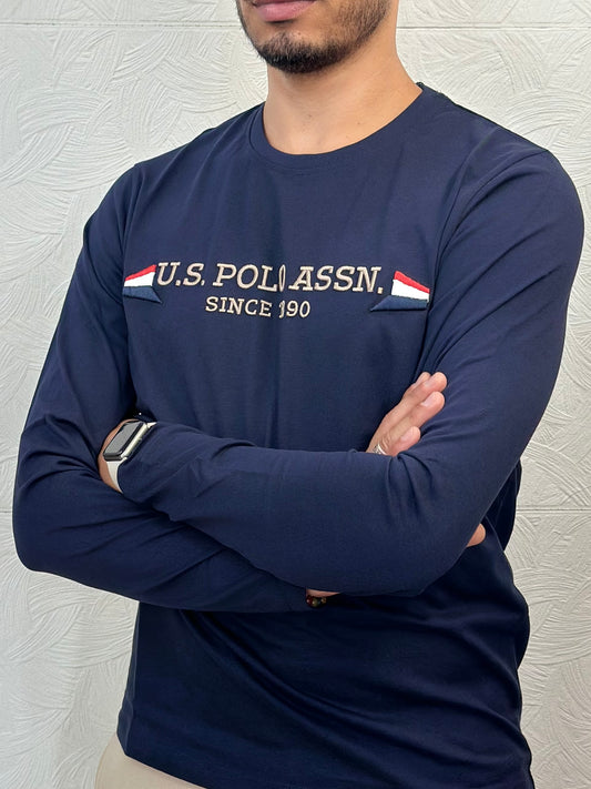 T-SHIRT M.LUNGA " JOEL 168004" NAVY