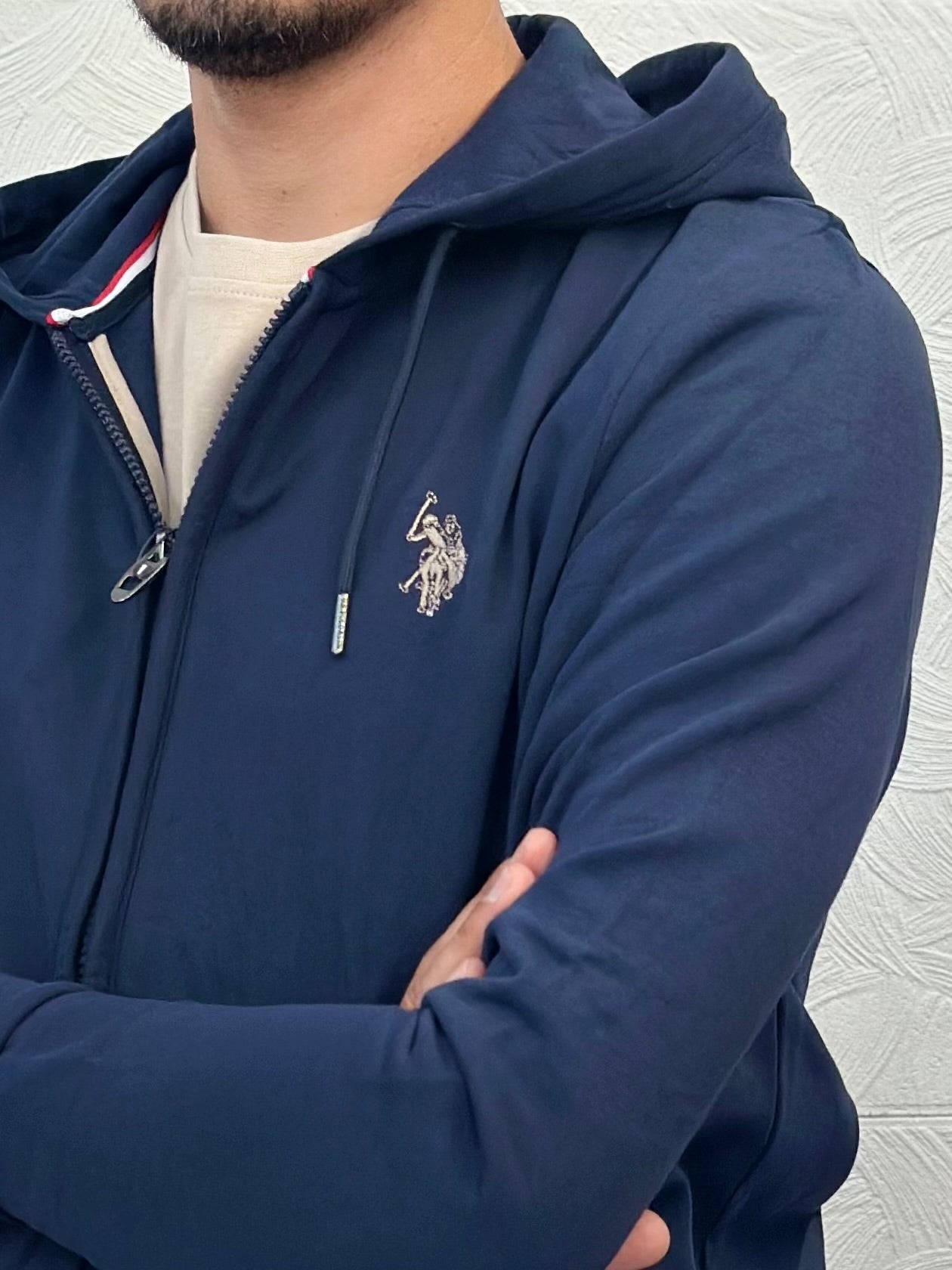 FELPA CAPPUCCIO " NICO 162011" NAVY