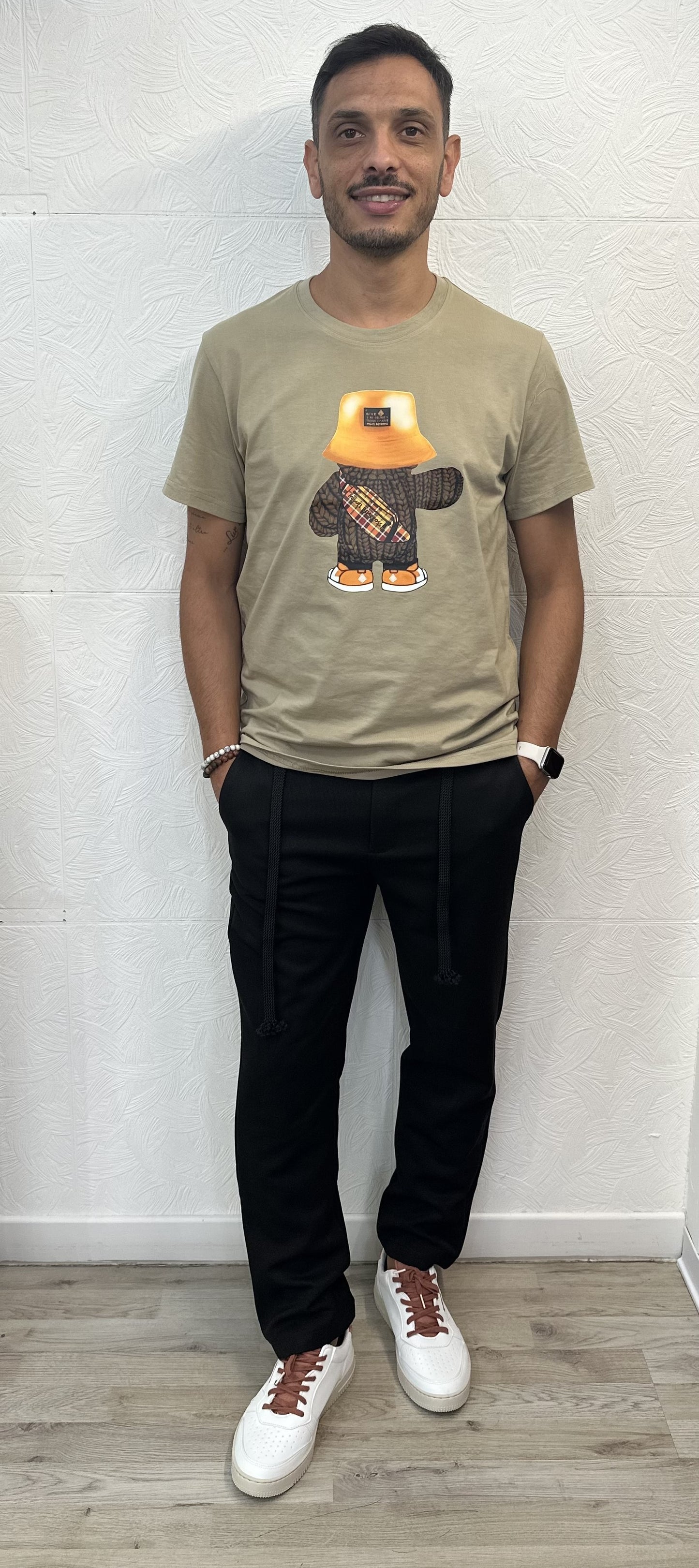 T-SHIRT " TADDY" TABACCO