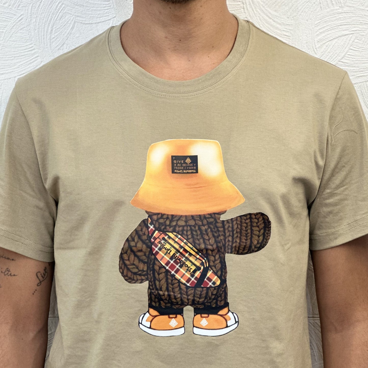 T-SHIRT " TADDY" TABACCO