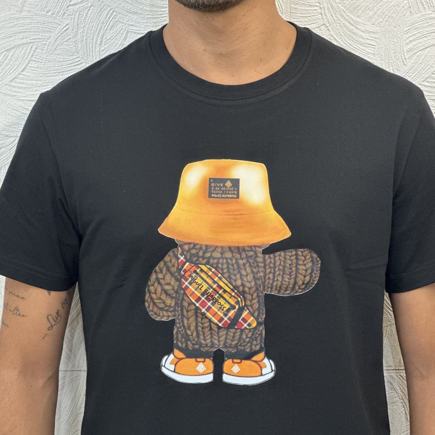 T-SHIRT " TADDY" NERO
