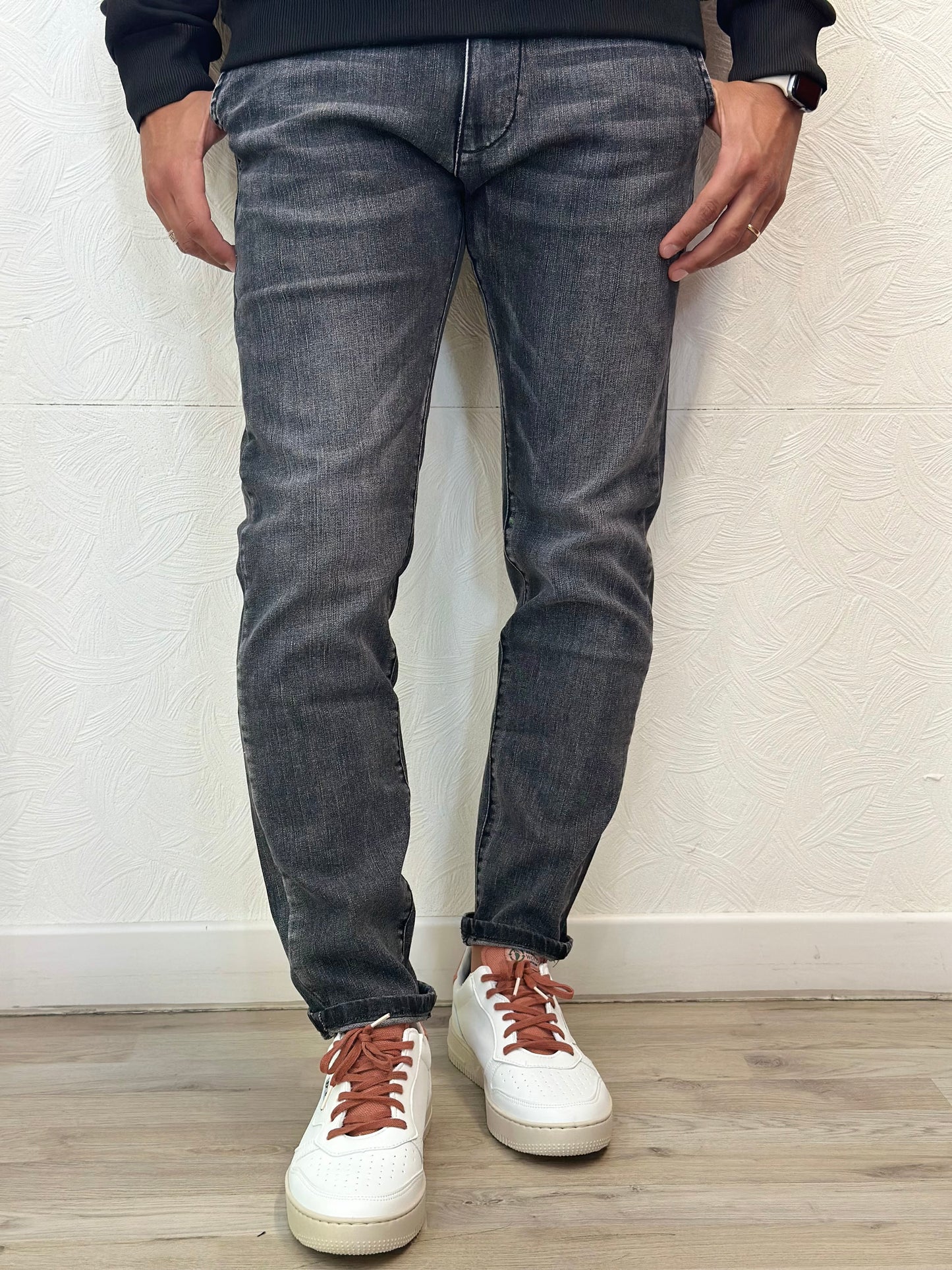 JEANS TASCA AMERICA "5513" NERO