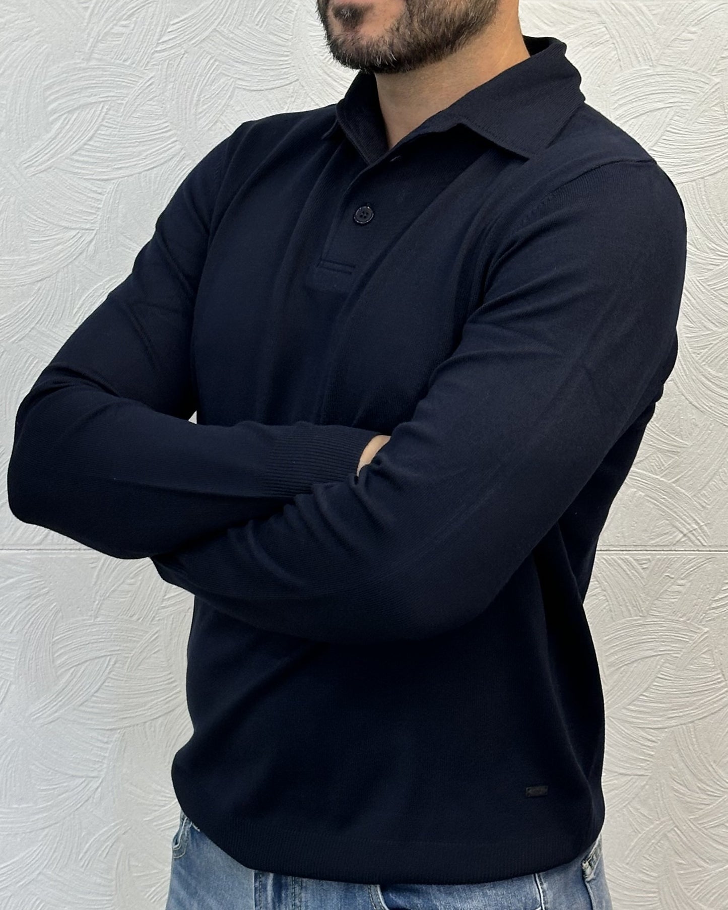 POLO M.LUNGA " UGF 3604" NAVY