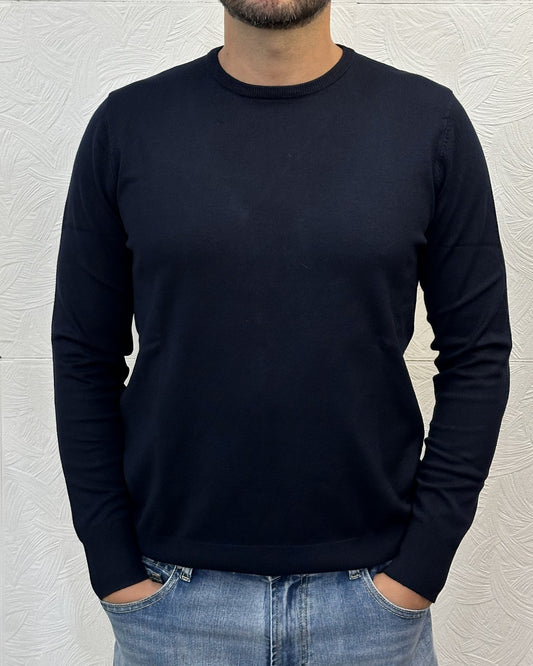 MAGLIA GIROCOLLO " UGF 3600" NAVY