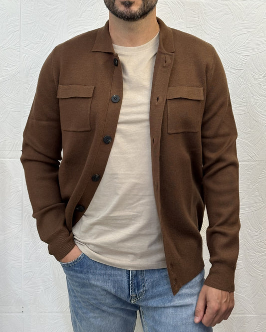 CARDIGAN " UGF 3668" BRUCIATO