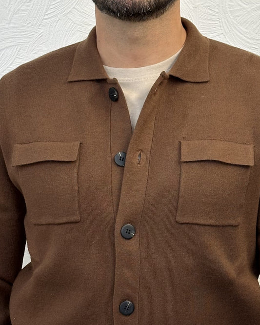 CARDIGAN " UGF 3668" BRUCIATO