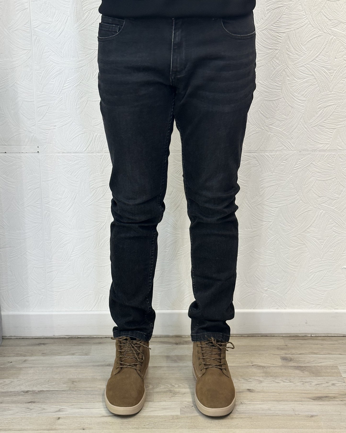 JEANS SLIM FIT UGF 3802 BLACK