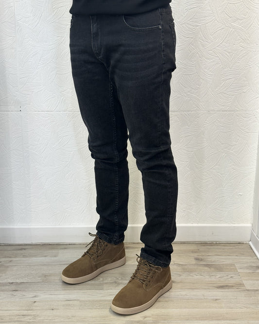 JEANS SLIM FIT UGF 3802 BLACK