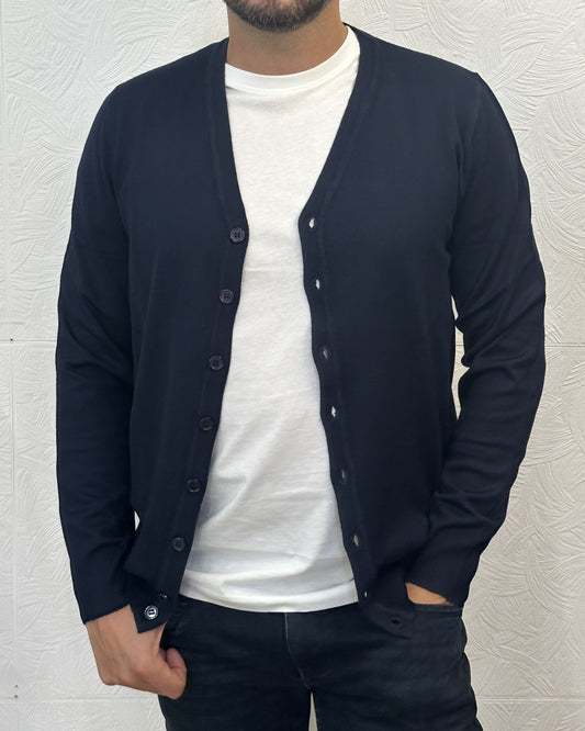 CARDIGAN BASIC " UGF  3608" NAVY