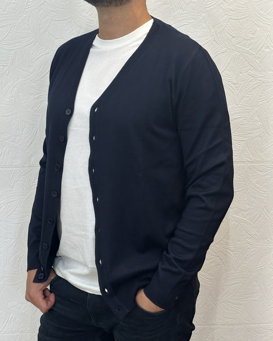 CARDIGAN BASIC " UGF  3608" NAVY