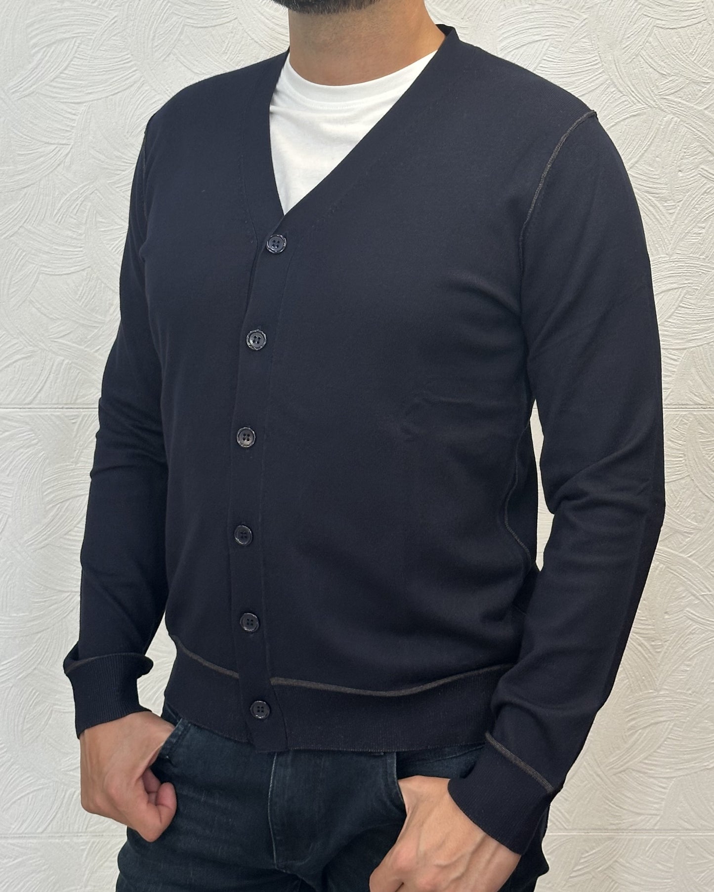 CARDIGAN C589 NAVY