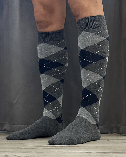 CALZA ROMBI 5565 GRIGIO