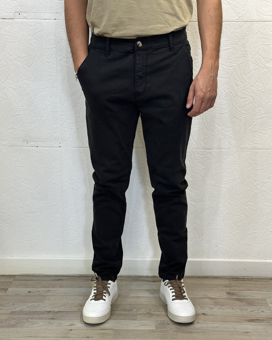 PANTALONE GABARDINE " UGP 3750" NERO
