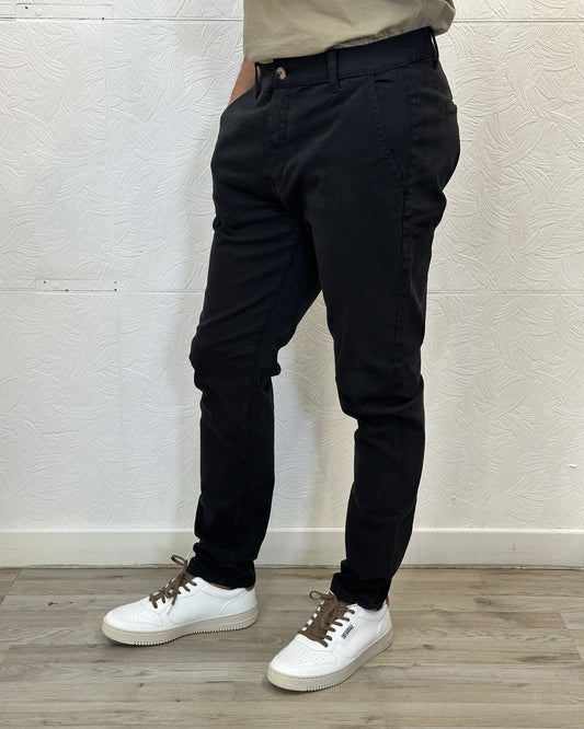 PANTALONE GABARDINE " UGP 3750" NERO