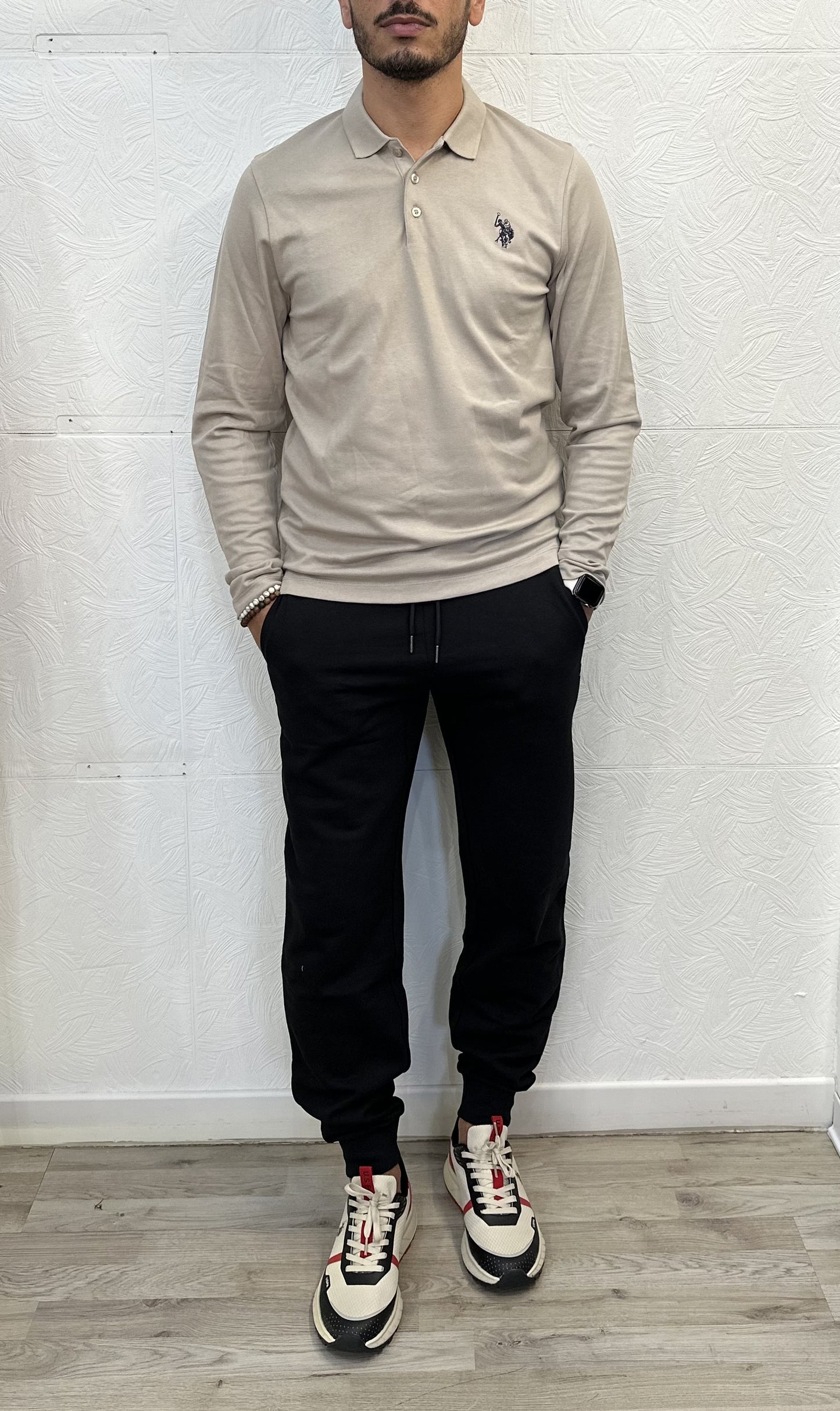 POLO M.LUNGA RILEY 177012 TORTORA