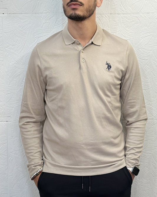 POLO M.LUNGA RILEY 177012 TORTORA