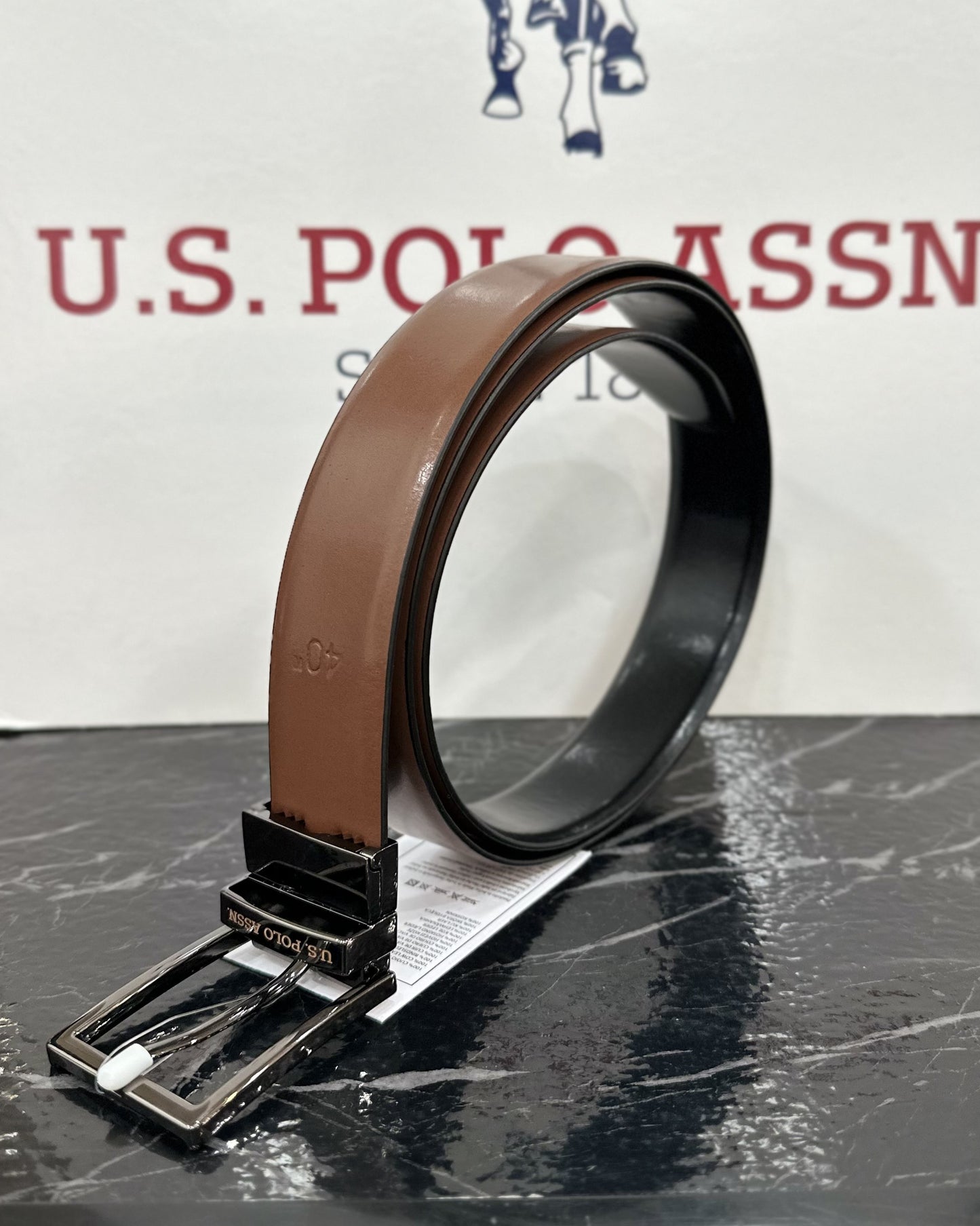 CINTURA DOUBLE "471" BROWN