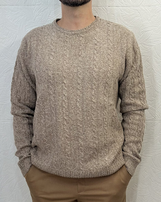 MAGLIA GIROCOLLO 5014 CAMEL