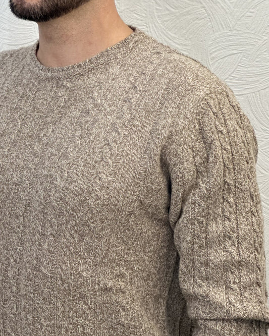 MAGLIA GIROCOLLO 5014 CAMEL