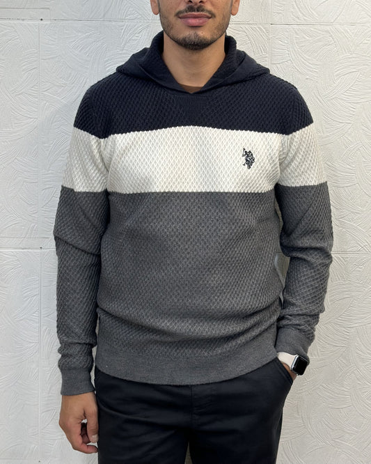 MAGLIA CAPPUCCIO TATUM 162021 GRIGIO