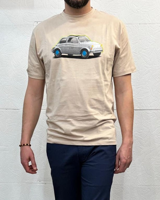 T-SHIRT M.CORTA UGP 4601 BEIGE