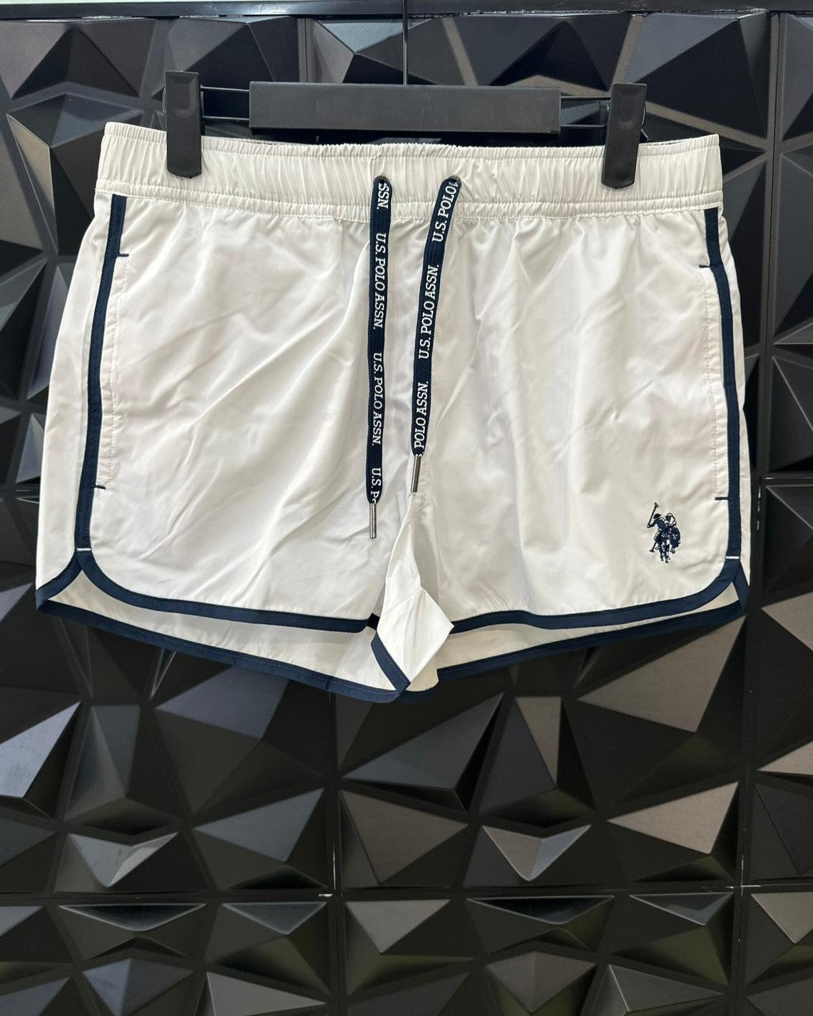 BOXER MARE  PALM 182017 BIANCO