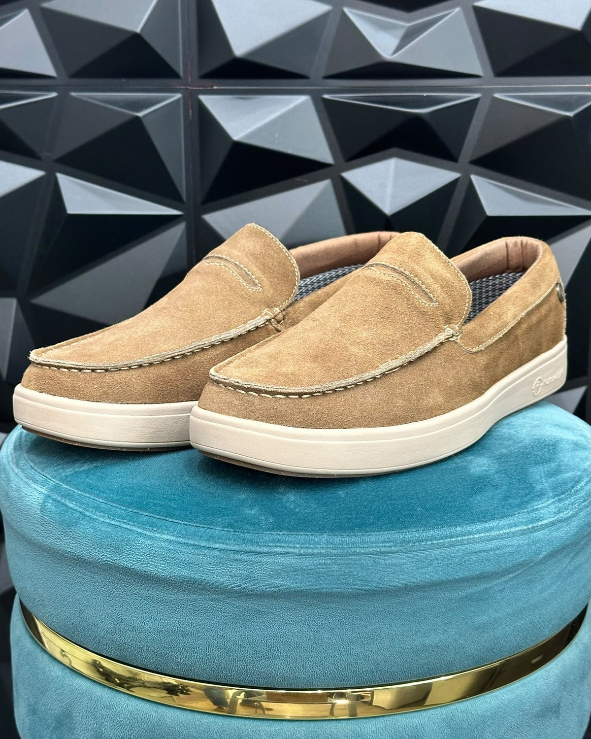 SCARPA SLIPON "8455" CAMEL