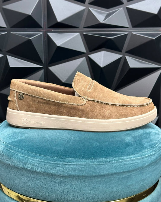 SCARPA SLIPON "8455" CAMEL