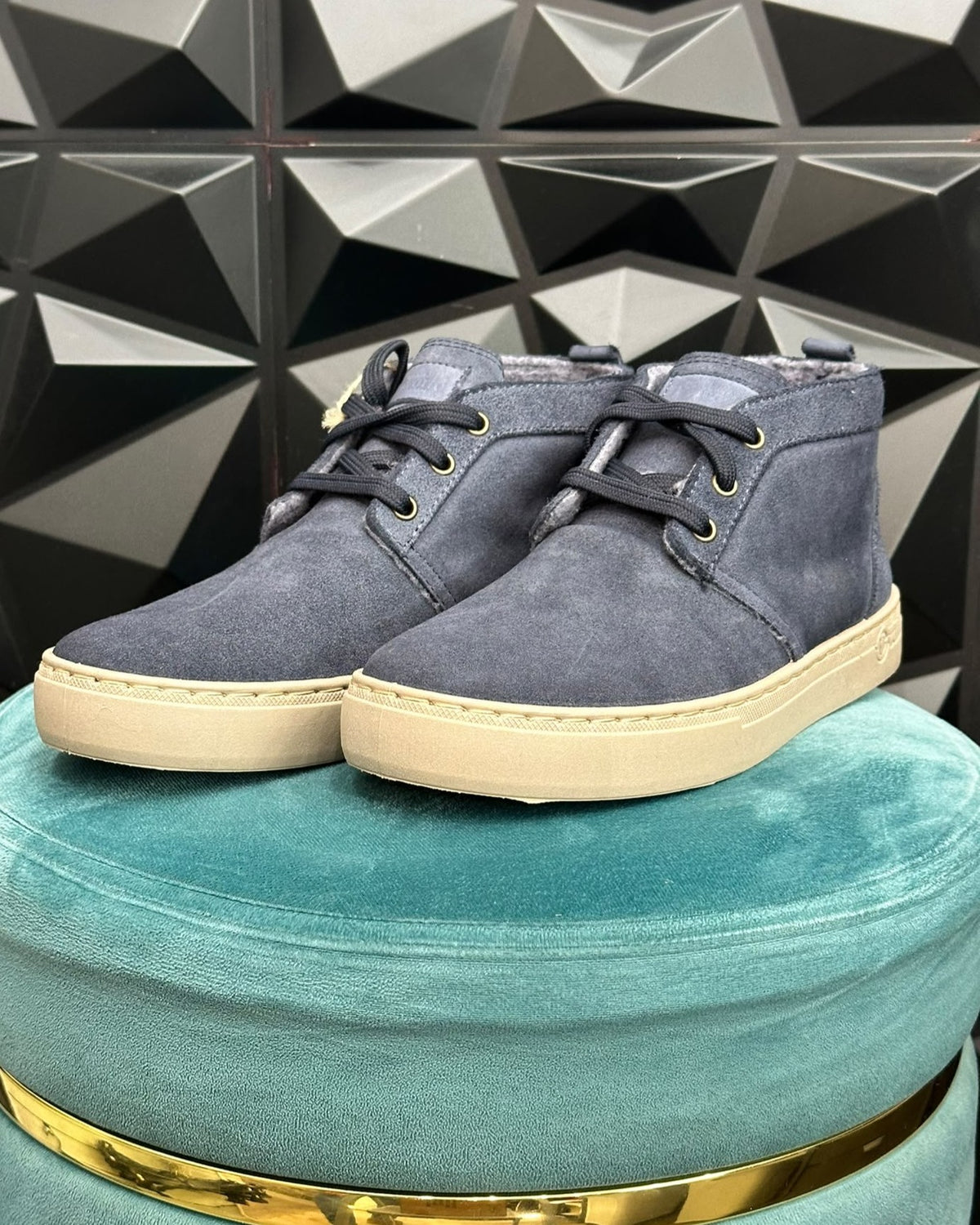 SCARPA POLACCHINA "6722" BLU MARINO