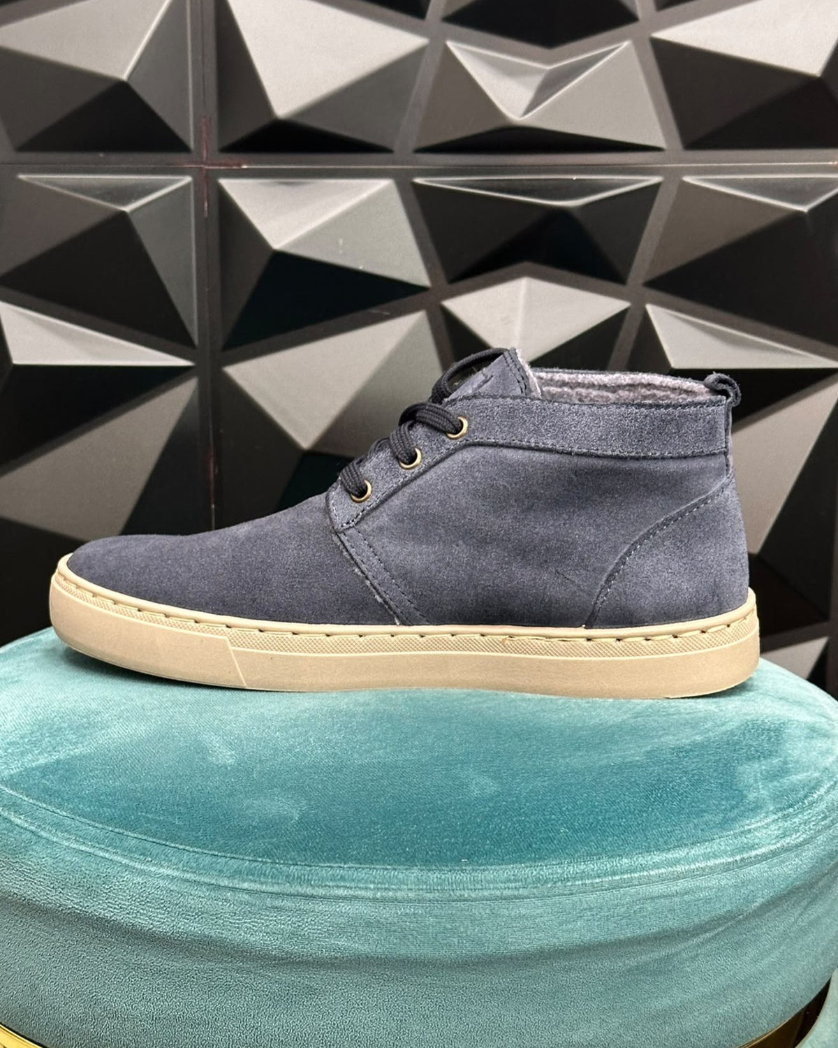 SCARPA POLACCHINA "6722" BLU MARINO