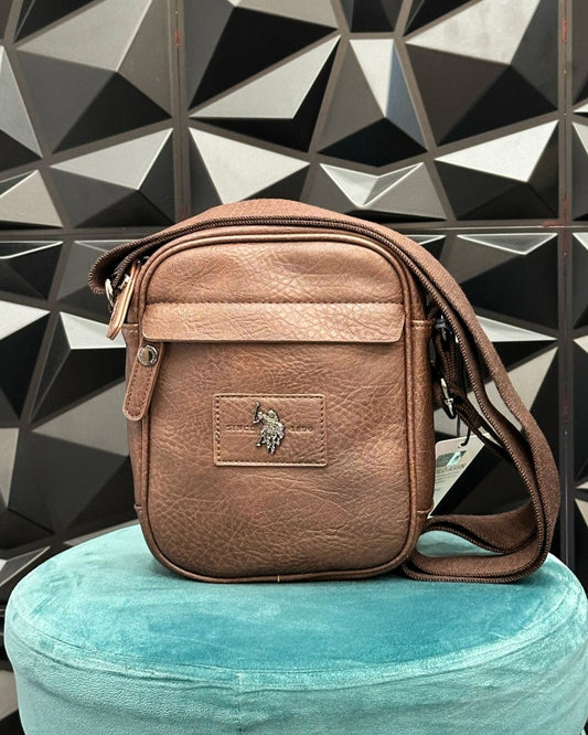 BORSA TRACOLLA  "BIRMINGHAM 8735M" BROWN