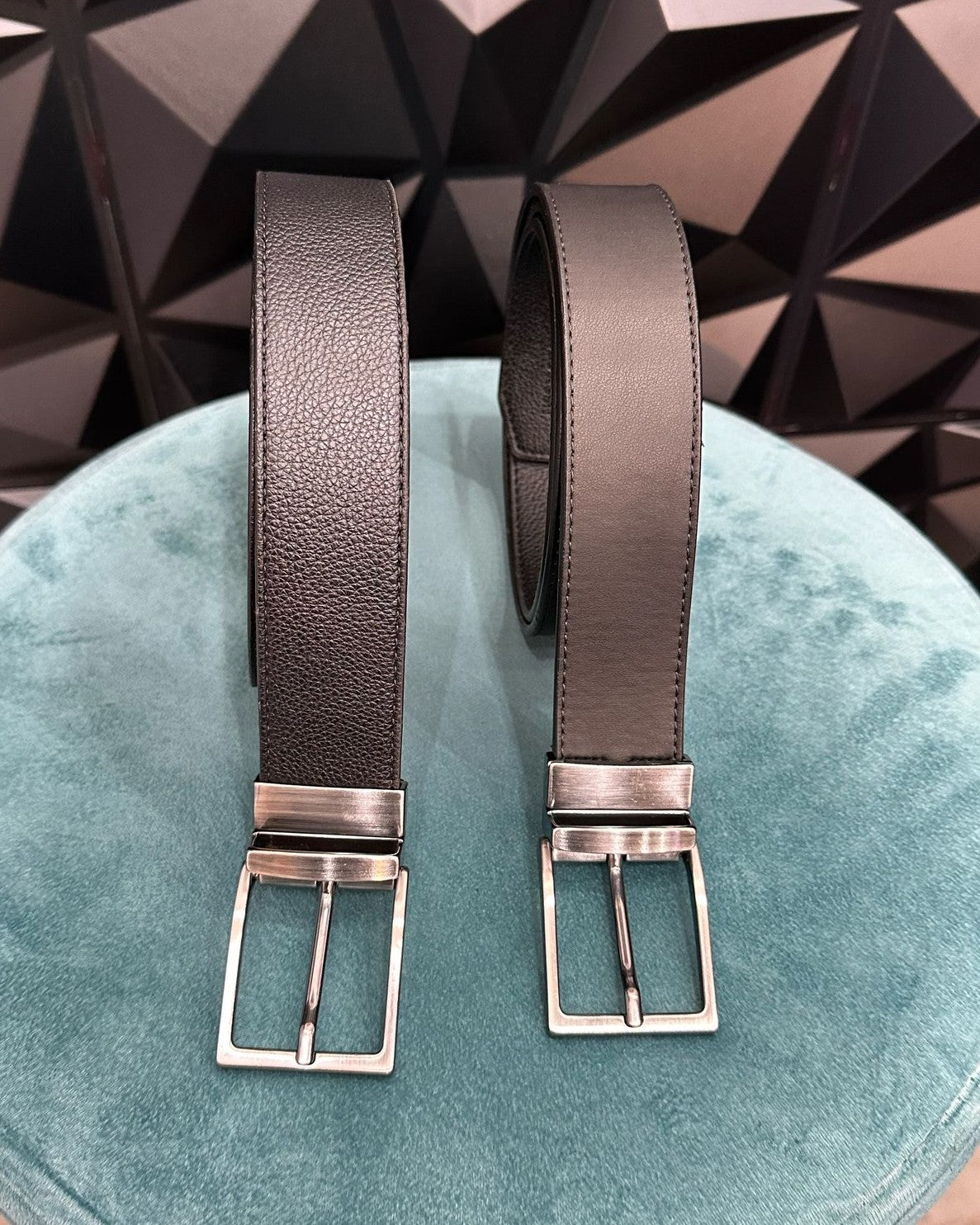 CINTURA DOUBLE "DALLAS 2644M" BLACK