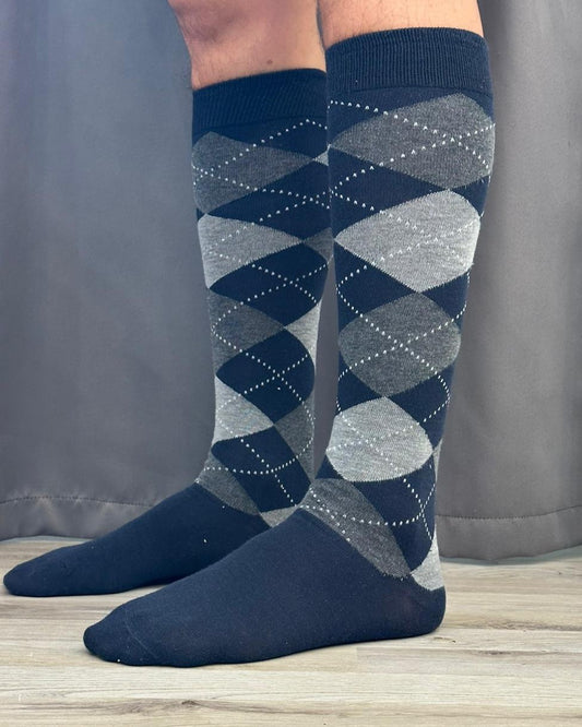 CALZA ROMBI 5565 NAVY